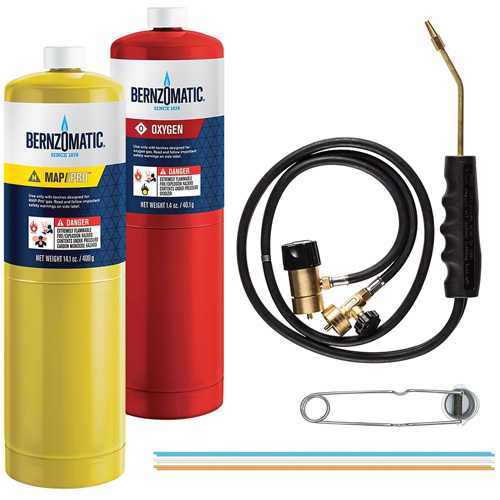 Ensemble de chalumeau de brasage, Oxyg&egrave;ne Mukwa Safety Services