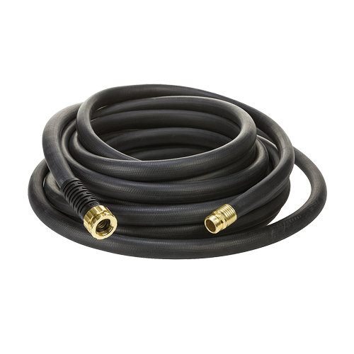 MAXLite Water Hose, Rubber, 3/4" dia. x 50' L Mukwa Safety Services