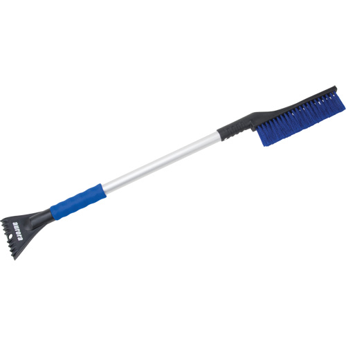 Brosse &agrave; neige tr&egrave;s longue, lame Polypropyl&egrave;ne, 34" Longueur, Bleu Mukwa Safety Services