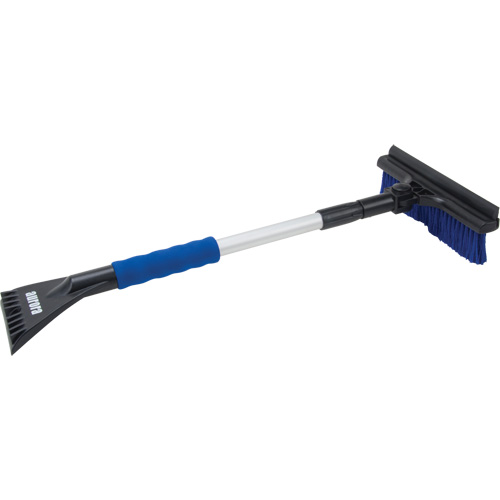Brosse &agrave; neige t&eacute;lescopique, T&eacute;lescopique, lame Polypropyl&egrave;ne, 32-1/2" Longueur, Bleu Mukwa Safety Services