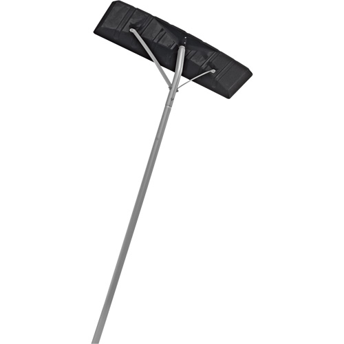 Snow Roof Rake, 61", 24-3/4" Blade, Aluminum Mukwa Safety Services
