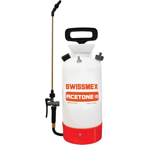 Pulv&eacute;risateur &agrave; main pour ac&eacute;tone , 1,3 gal. (5 L), Polypropyl&egrave;ne, Lance de 20" Mukwa Safety Services