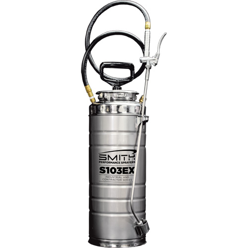 Industrial & Contractor Series Concrete Compression Sprayer, 3.5 gal. (16 L), Stainless Steel, 24" Wand Mukwa Safety Services