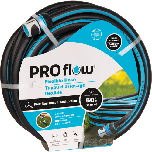 Flexible Hose, Plastic, 5/8" dia. x 100' Mukwa Safety Services