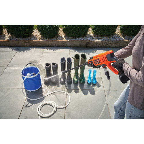 Laveuse &agrave; pression, &agrave; pile, 350 psi, 0,5 gal./min Mukwa Safety Services