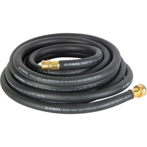 Contractor Duty Rubber Hose, Rubber, 5/8" dia. x 25' Mukwa Safety Services