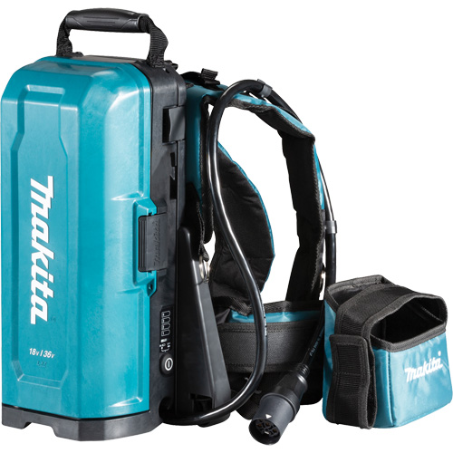 LXT&reg; & LXT&reg; X2 Portable Backpack Power Supply, 18 V/36 V, Lithium-Ion Mukwa Safety Services