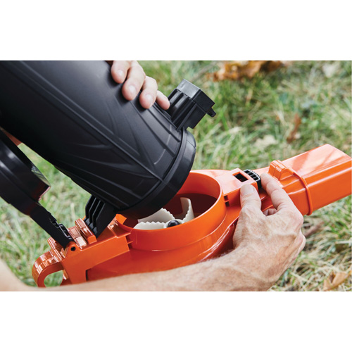 Souffleur/aspirateur/broyeur de feuilles, Vitesse d'air 210 mi/h, &eacute;lectrique Mukwa Safety Services
