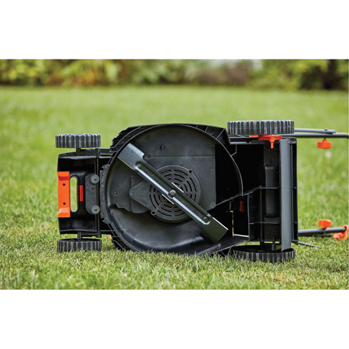 Tondeuse &agrave; gazon avec poign&eacute;e confortable, Pouss&eacute;e, &eacute;lectrique, Largeur de coupe 15" Mukwa Safety Services