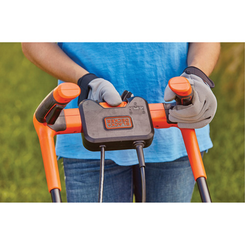 Tondeuse &agrave; gazon avec poign&eacute;e confortable, Pouss&eacute;e, &eacute;lectrique, Largeur de coupe 17" Mukwa Safety Services