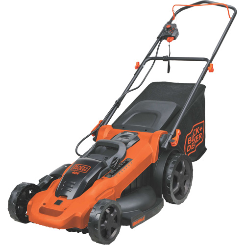 Ensemble de tondeuse &agrave; gazon sans fil 40 V Max*, Pouss&eacute;e, &agrave; pile, Largeur de coupe 20" Mukwa Safety Services