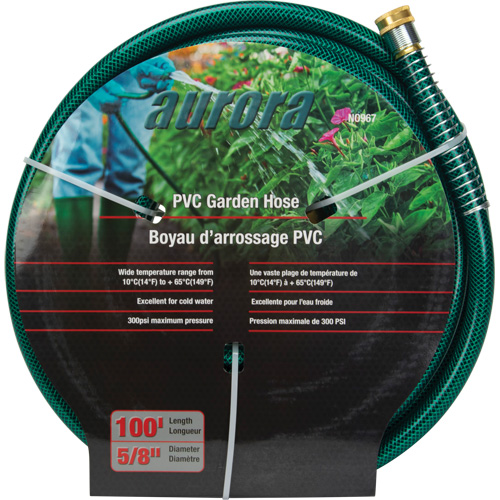 Garden Hose, PVC, 5/8" dia. x 100' Mukwa Safety Services