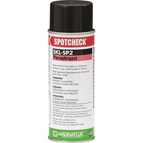 Spotcheck&reg; Penetrants - SKL-SP2, Aerosol Can Mukwa Safety Services
