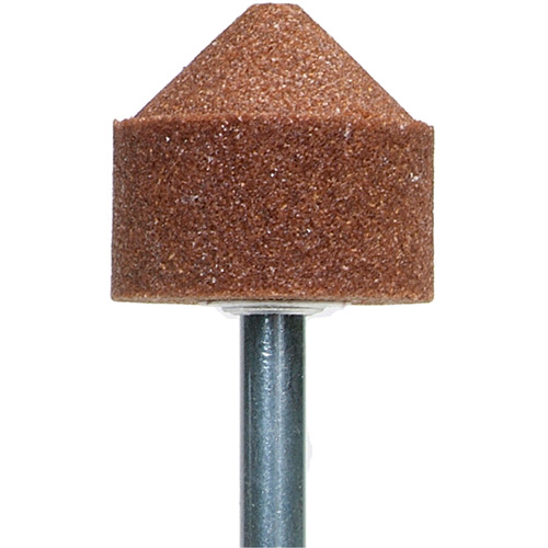 Meule mont&eacute;e sur tige Gemini, A13, 1-1/8" dia., 1-1/8" lo Mukwa Safety Services