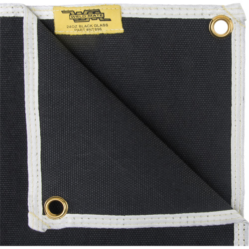 Couverture pour soudage en fibre de verre de 24 oz Lavashield, 6' la x 8' lo, R&eacute;sistance &agrave; la temp. 1000° F Mukwa Safety Services