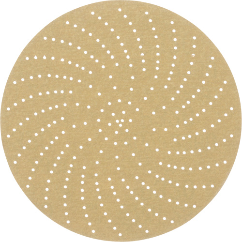 Disque de ponçage net Hookit, dia 6", Grain P320, Oxyde d'aluminium, Poids C Mukwa Safety Services