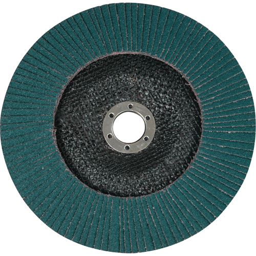 Flap Wheels - 577F Flap Discs, 4-1/2" x 7/8", Type 29, 36 Grit, Zirconium Mukwa Safety Services