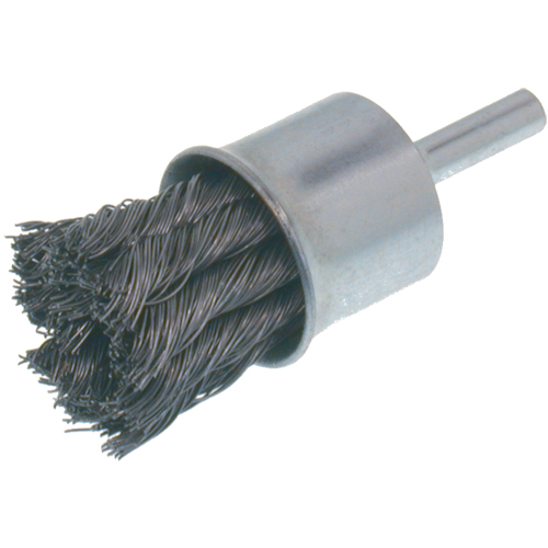 Brosses &eacute;conomiques &agrave; fils nou&eacute;s, 1" dia., dia. Des fils 0.014, Tige 1/4" Mukwa Safety Services