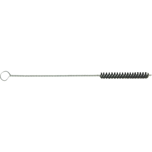 Twisted Tube Brush, 1/2" Dia. x 3-1/4" L, 12" Overall Length Mukwa Safety Services