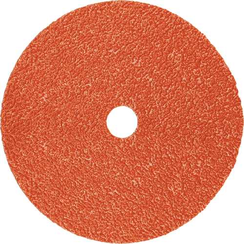 Disque en fibre 787C, C&eacute;ramique, 120+, 4-1/2" Dia x 7/8" Arbre Mukwa Safety Services