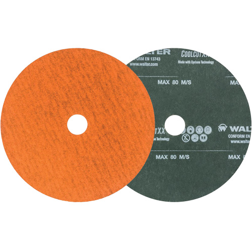 Disque de sablage Coolcut XX, 4-1/2" dia., Grain 36, C&eacute;ramique Mukwa Safety Services