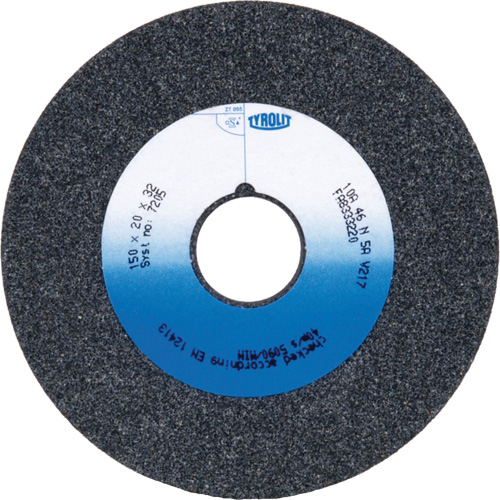 Bench Grinding Wheel, 7" x 1", 1" Arbor, 1, Ceramic Mukwa Safety Services