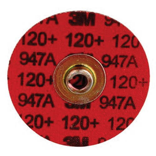 Cubitron II Roloc Durable Edge Disc, 3" Dia., 120+ Grit, Ceramic Mukwa Safety Services
