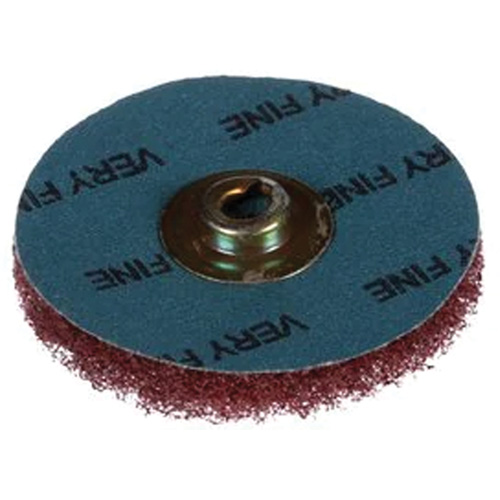 Disque HS de polissage et de brossage &agrave; changement rapide Standard Abrasives, 2" dia., Grain Tr&egrave;s fin, Oxyde d'aluminium Mukwa Safety Services