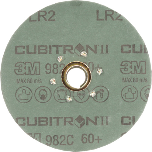 Disque en fibre 982C Cubitron II, C&eacute;ramique, 60+, 4-1/2" Dia Mukwa Safety Services