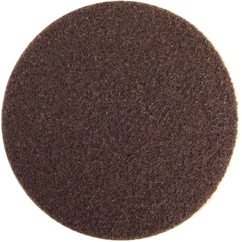 Disque non tiss&eacute; autoagrippant, 4" dia., Grain Cors&eacute;, Oxyde d'aluminium Mukwa Safety Services