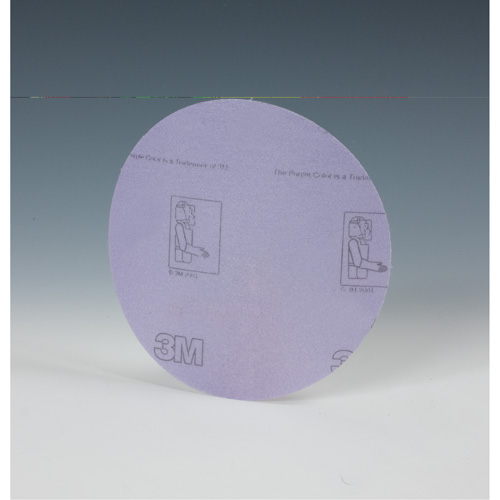 Disque avec pellicule de support 360L Hookit, 5" dia., Grain P220, Oxyde d'aluminium Mukwa Safety Services