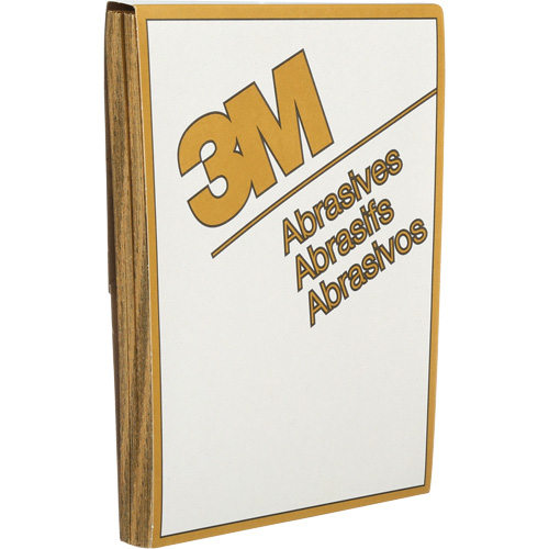 Disque abrasif dor&eacute; en rouleau de papier Stikit, 9" x 11", Grain P100, Oxyde d'aluminium Mukwa Safety Services