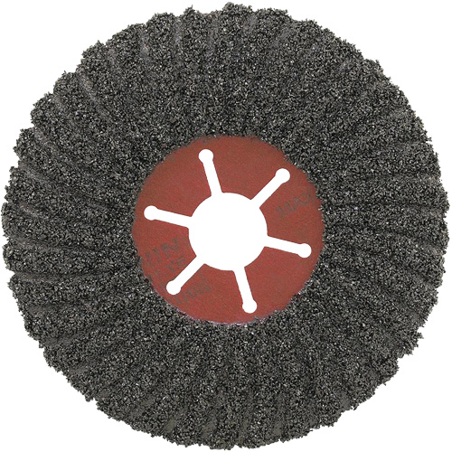 Powerflex Semi-Flexible Disc, 5" Dia., C24 Grit, Silicon Carbide Mukwa Safety Services