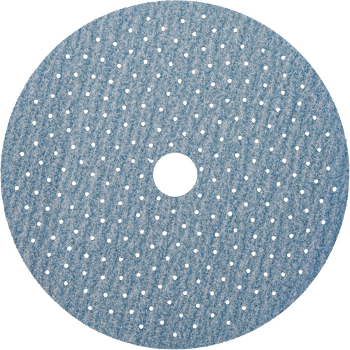 Disque pour aspiration avec trou central Dry Ice Multi-Air Cyclonic A975, dia 6", Grain P280, C&eacute;ramique d'alumine Mukwa Safety Services