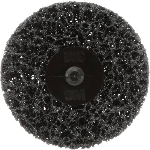Disque de d&eacute;capage de rev&ecirc;tement Scotch-Brite Roloc 07461 CR- DH, 3" dia., Grain Extra grossier, Carbure de silicium Mukwa Safety Services