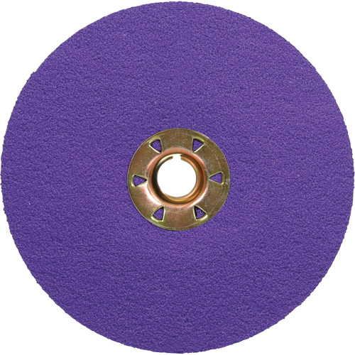 Disque en fibre &agrave; changement rapide Cubitron 3, C&eacute;ramique, 80+, 5" Dia Mukwa Safety Services