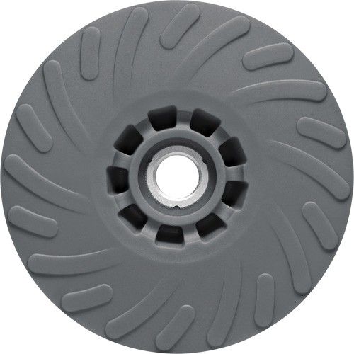 Ribbed Back-Up Pad, 4" Mukwa Safety Services