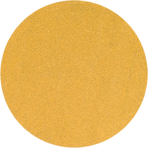 Yellow Hook & Loop Sanding Disc, 5" Dia., P220 Grit, Aluminum Oxide Mukwa Safety Services