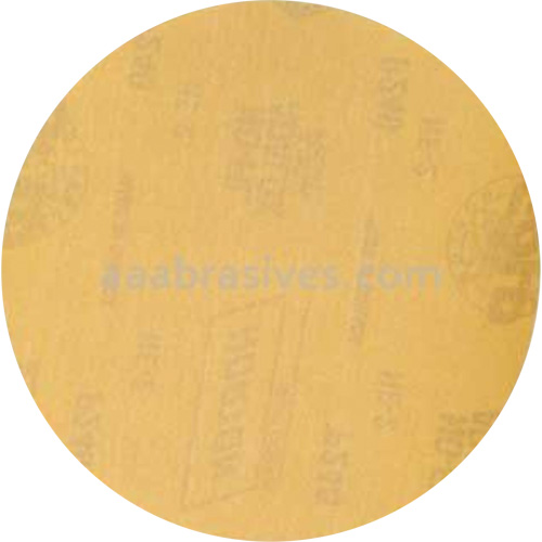 Disque de ponçage sans remplissage &agrave; boucles & crochets Adalox Gold Reserve, 5" dia., Grain P320, Oxyde d'aluminium Mukwa Safety Services