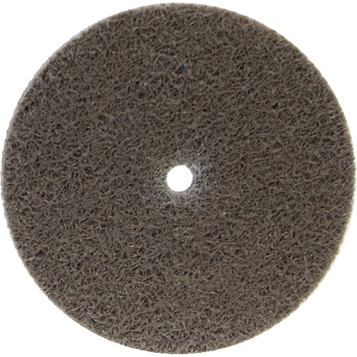 Bear-Tex&reg; Non-Woven Unified Wheel, 3" x 1/4", 1/4" Arbor, Coarse Grit, Aluminum Oxide Mukwa Safety Services