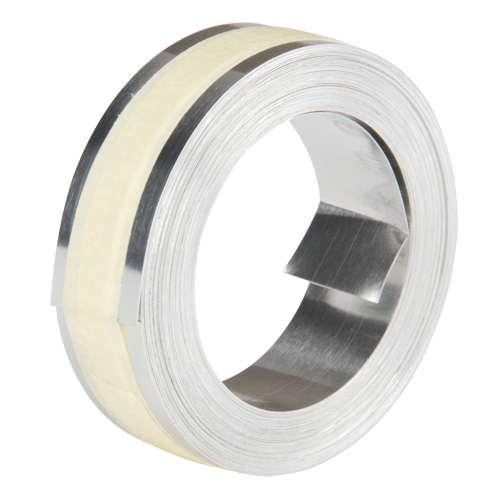 Embossing Aluminum Tape, 12.7 mm x 16', Aluminum Mukwa Safety Services