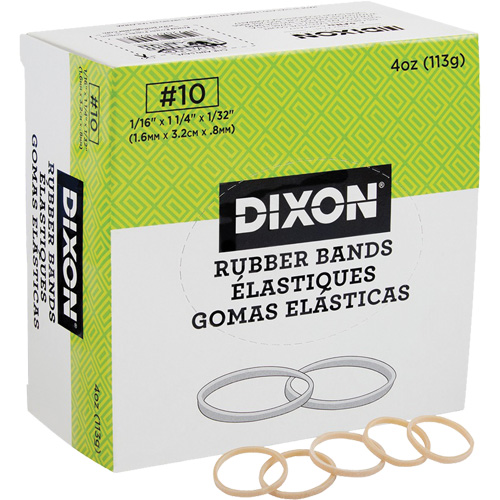 Rubber Bands, 1-1/4" x 1/16" Mukwa Safety Services