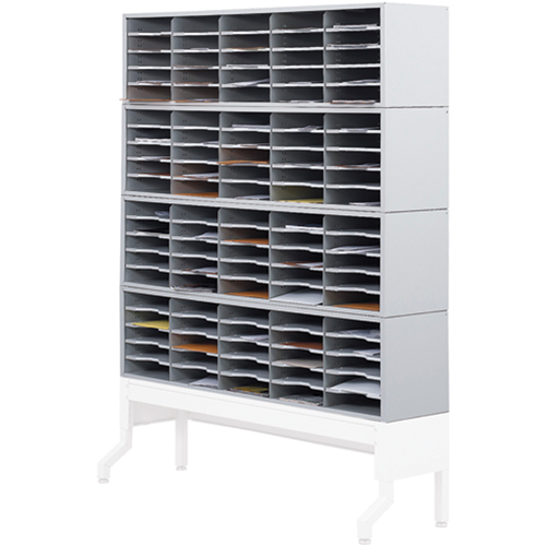 Mobilier E-Z Sort pour la salle du courrier- Modules trieurs Mukwa Safety Services