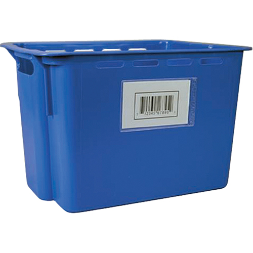 Porte-&eacute;tiquettes Bin Buddy, Autocollant, 1" lo x 3" la Mukwa Safety Services