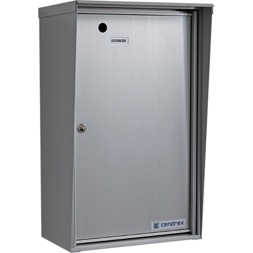Collecting Boxes, Surface -Mounted, 21" x 12-7/8", Aluminum Mukwa Safety Services