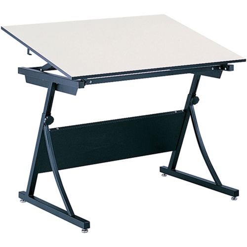 Table &agrave; dessin &agrave; hauteur r&eacute;glable PlanMaster, 43" la x 29-1/2" - 37-1/2" h, Noir Mukwa Safety Services