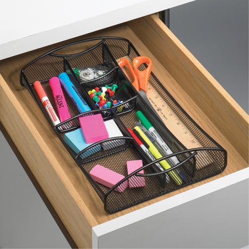OnyxSteel Mesh Desktop Organizers Mukwa Safety Services