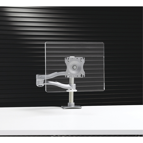 Single-Screen, Height-Adjustable Double-Extension Arm Mukwa Safety Services