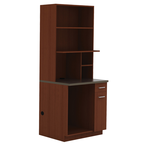 Armoire modulaire, M&eacute;lamine, 39" h x 36" la x 25" P, Acajou Mukwa Safety Services