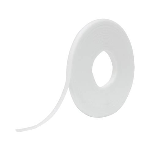 One-Wrap&reg; Fastener Tape, Hook & Loop, 25 yds x 1/2", Self-Grip, White Mukwa Safety Services